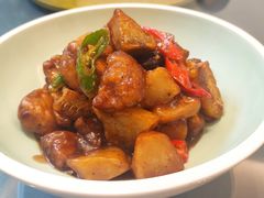 土豆烧牛肉-天龙宝严素食馆(大兴善寺店)