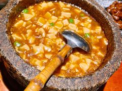 石锅鸡汤豆腐-绿茶餐厅
