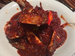 -草家酱蟹炭火烤肉店(珲春南路一店)