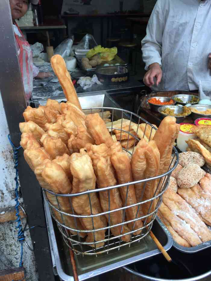 上海大饼油条图片