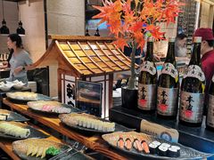 -广州万富希尔顿酒店·感趣自助餐厅·金秋蟹宴生蚝海鲜刺身