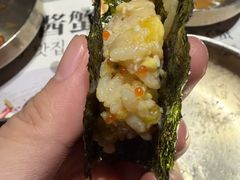 -草家酱蟹炭火烤肉店(珲春南路一店)
