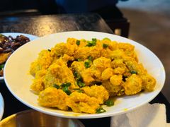 咸蛋黄牛蛙-三酉星·枫·山風与野菜(上海总店)