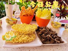 炸腐竹-墨脱石锅椰子鸡•海鲜糟粕醋(榆亚路店)