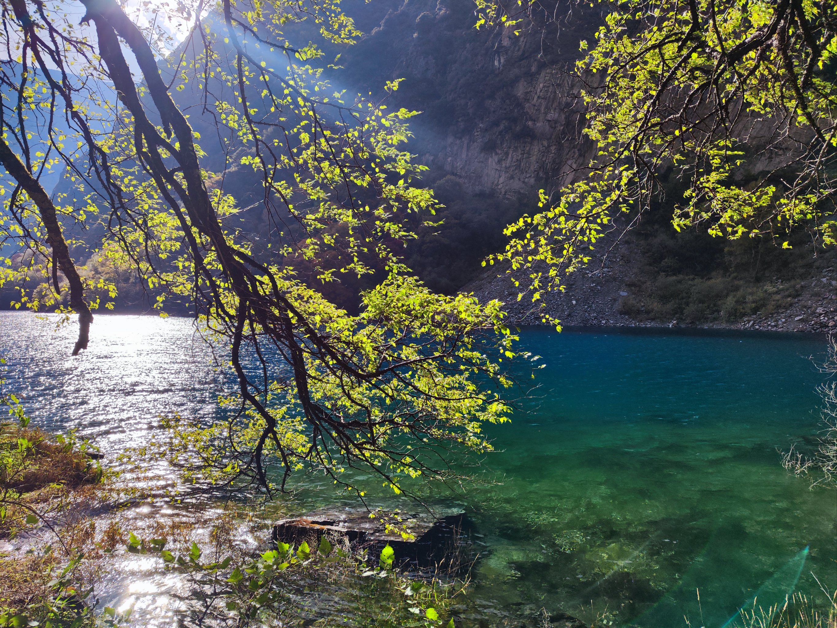 波光嶙峋图片