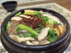 香菇纯菜砂锅-清真·穆萨砂锅(大皮院店)
