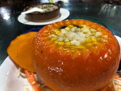 五谷杂粮金瓜盅-绿雅居原生态农庄(小涌店)