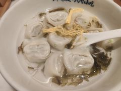 芹菜大馄饨-浙味观杭州海鲜面(钱江新城高德置地店)