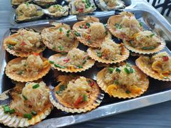 烤扇贝-覃记海鲜美食餐厅