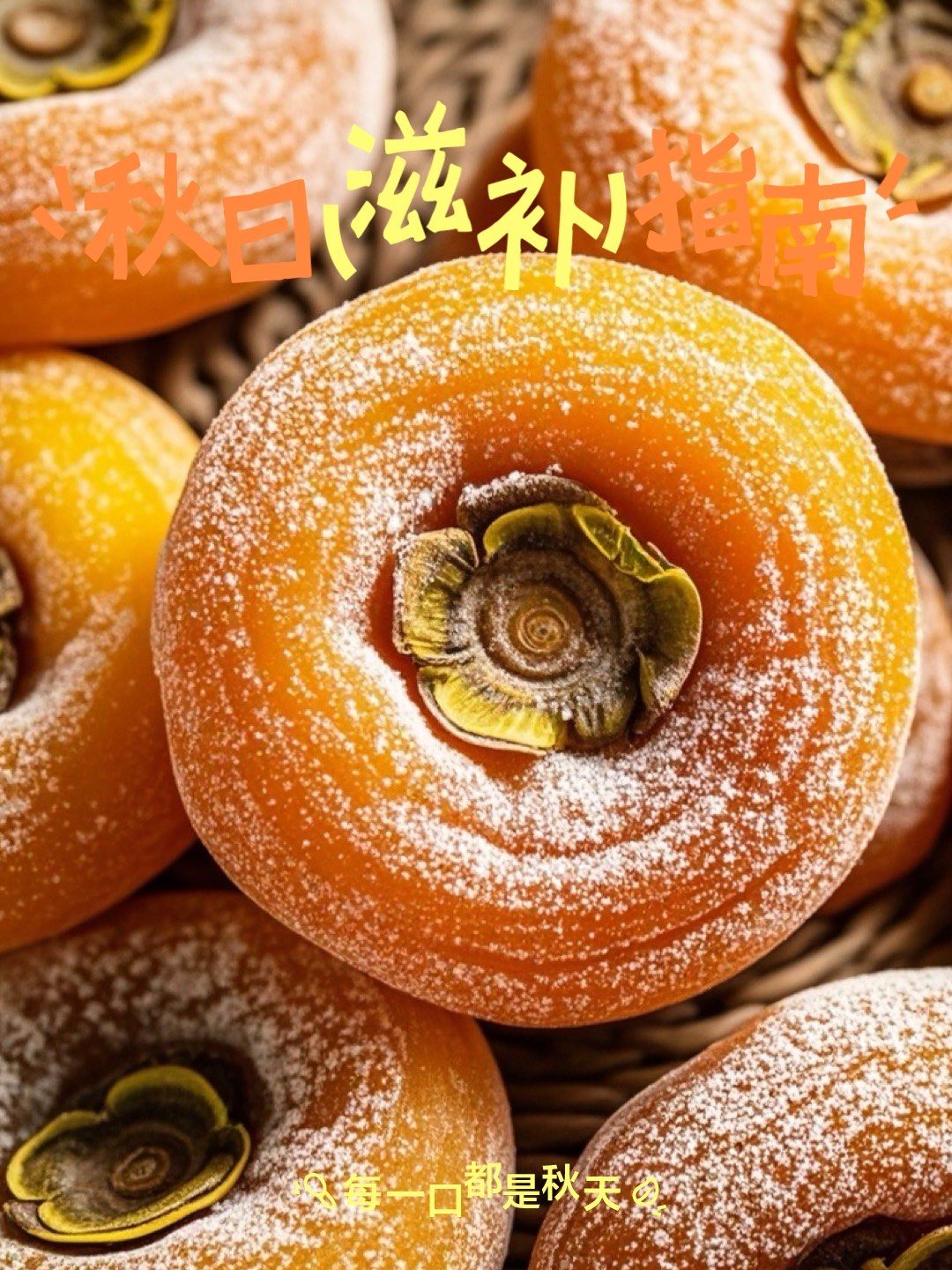 《秋季美食分享之柿饼》