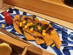 黄金炸猪排-柏鮨寿司.刺身.定食(米山町地中海店)