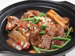 茄子肥牛煲-天鲜阁·海鲜粤菜·33年老字号(石槎白云站店)