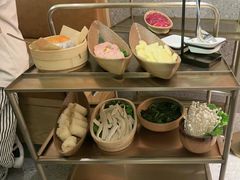 炸腐皮-左庭右院鲜牛肉火锅(南通CBD大有境店)
