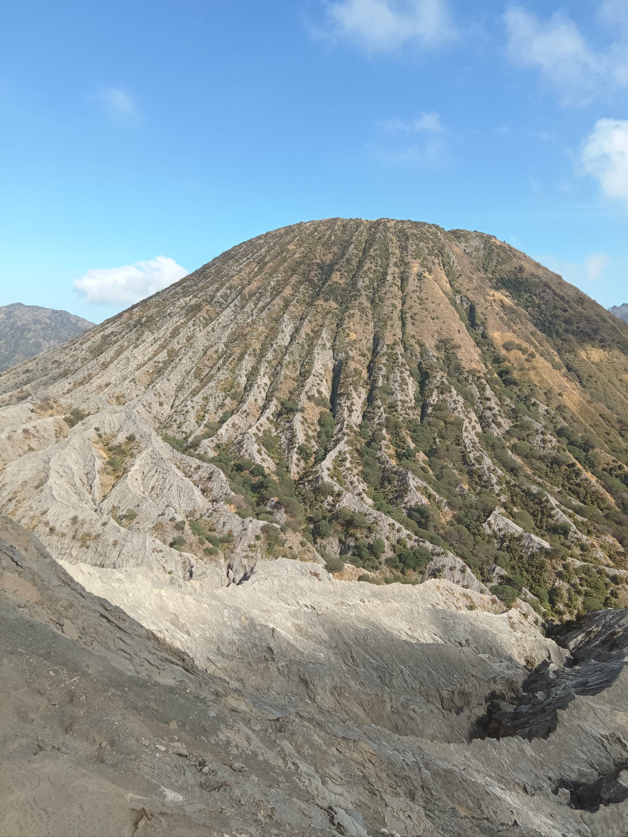 壮观的火山景色