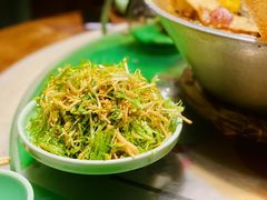 茶馓拌苦菊-淀里船宴(卓达店)