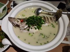 青椒紫苏煮桂鱼-时间仓(湘江世纪城店)