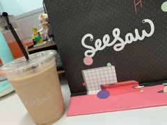 拿铁-Seesaw Coffee(上海国金中心店)
