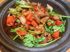 铁板田鸡-如轩·海鲜砂锅粥·潮汕菜(海珠店)