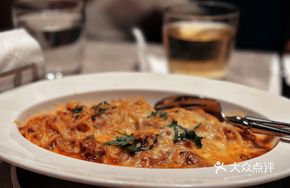Baked Meat Sauce Pasta