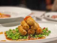 豉油腐皮配甜豆-杭州新新饭店·1913餐厅