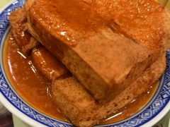 招牌蒜香炸豆腐-捷信牛奶甜品世家(学府店)