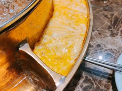 芝士蛋锅底-猪啊牛呀羊啊铜盘烤肉(正大广场店)