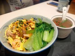 滑蛋虾仁叉烧饭-本味轩精品茶餐厅(黄山路店)