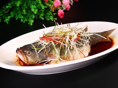 清蒸鲈鱼-紅楼酒家(朱家角店)