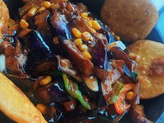烧茄子玉米饼-锦小馆(安贞店)