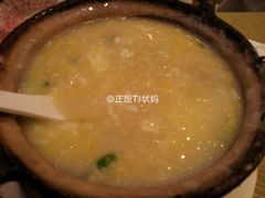 窝蛋牛肉粥-东方之珠海鲜酒楼(南开店)