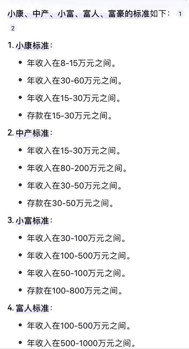 广泛意义上,中产阶级代表着在这个国家经济收入达到一定要求的群体