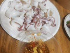 白灼鱿鱼-老宅原住民沙茶面精品小吃(龙头路店)