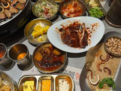 -草家酱蟹炭火烤肉店(珲春南路一店)