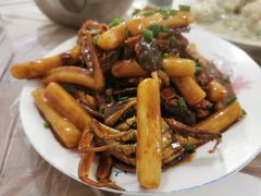 毛蟹炒年糕-妈妈的小作坊(陈家镇店)