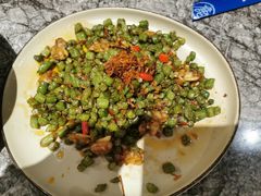 XO酱蛤蜊肉配新鲜四季豆-鹿港小镇(霄云店)