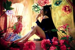 紫兰-九月鹰飞汉服摄影工作室