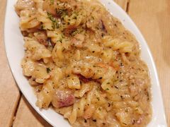 蛋奶松露嫩鸡意面-维卡食舍(户部山店)