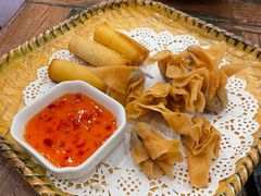 炸牛奶拼炸云吞-阿多私房菜(顺德店)