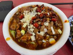水煮牛肉-北大地皖峰饭馆
