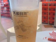 多肉蜜桃水果茶-苏阁鲜果茶(虎门君乐汇店)