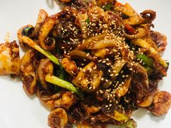 辣炒小章鱼-三清洞疙瘩汤