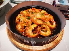 铁板蒜香虾-锦炉·酥皮烤鸭(绿城百合店)