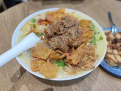 蛋冲牛肉豆腐脑-小豆海棠(人民南路店)