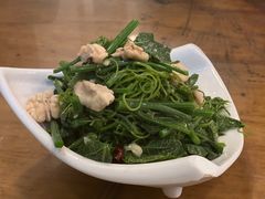 桃仁丝瓜尖-凤齐羊肉烩面馆