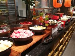 自助取餐区-领鲜活海鲜榴莲自助火锅(东门店)