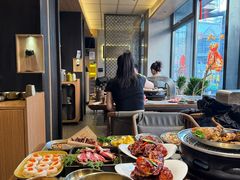 -草家酱蟹炭火烤肉店(珲春南路一店)