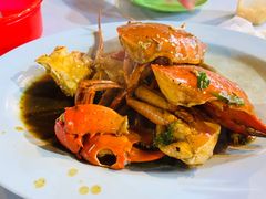 黑胡椒炒螃蟹-明记烧鱼美味店