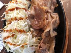 生姜烧肉定食-铃木食堂(帽儿胡同店)