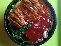 石锅照烧鸡排饭-东北师大净月校区食堂
