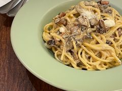 蘑菇培根意面-Me&Joe意大利面·珍珠奶茶(鲁班路店)